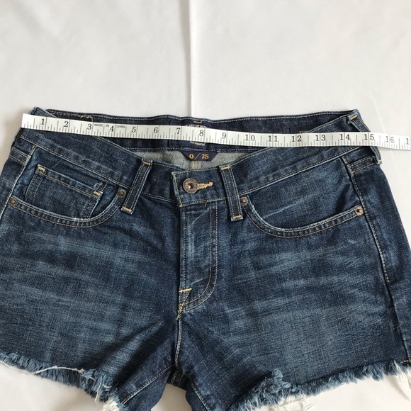 Lucky Brand The Cut Off Buckroe Beach Shorts size 25 - Picture 12 of 14